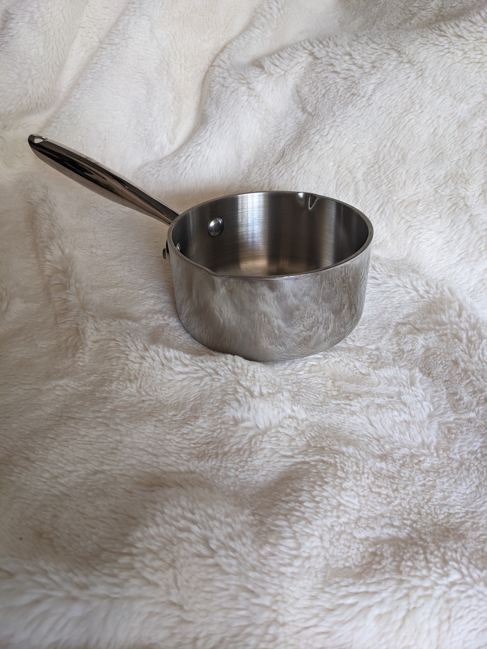 Williams Sonoma Stainless Steel Saucepan - Silver